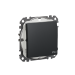 Sedna Design & Elements łącznik pojedynczy IP44 czarny antracyt SDD214101 SCHNEIDER